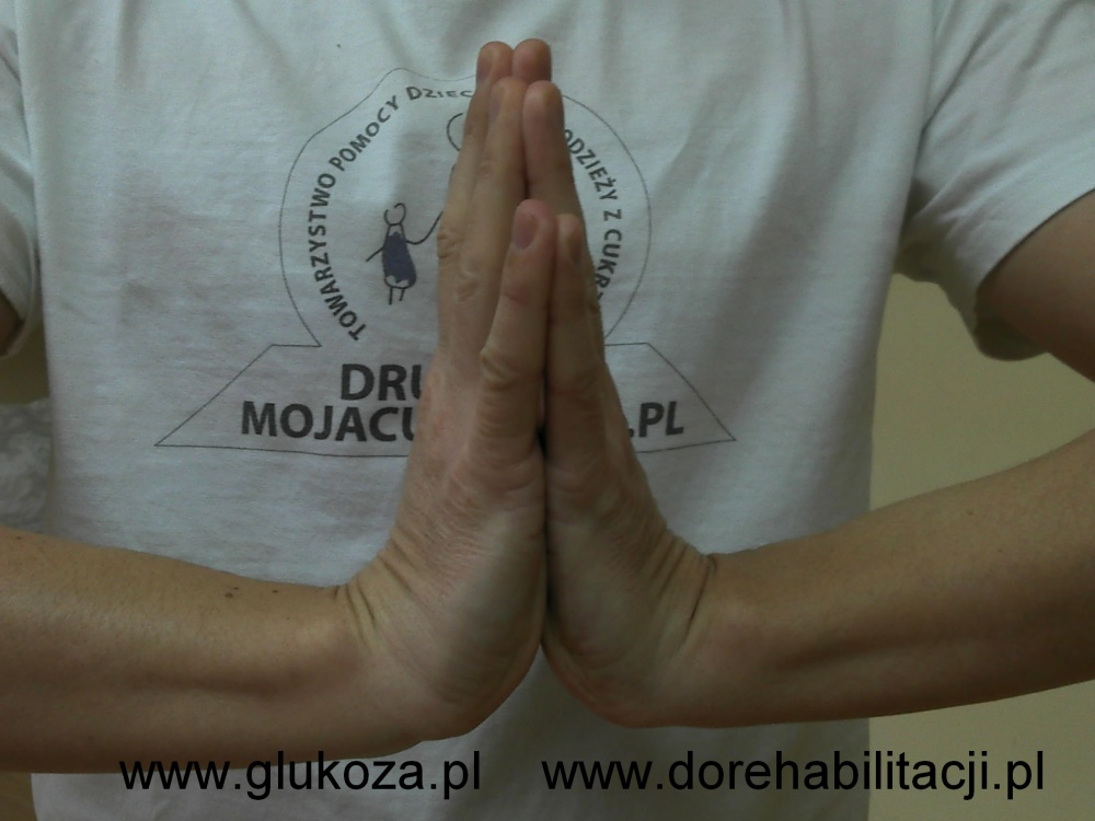 objaw modlącego test
